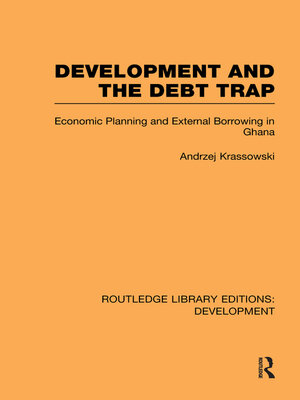 cover image of Development and the Debt Trap